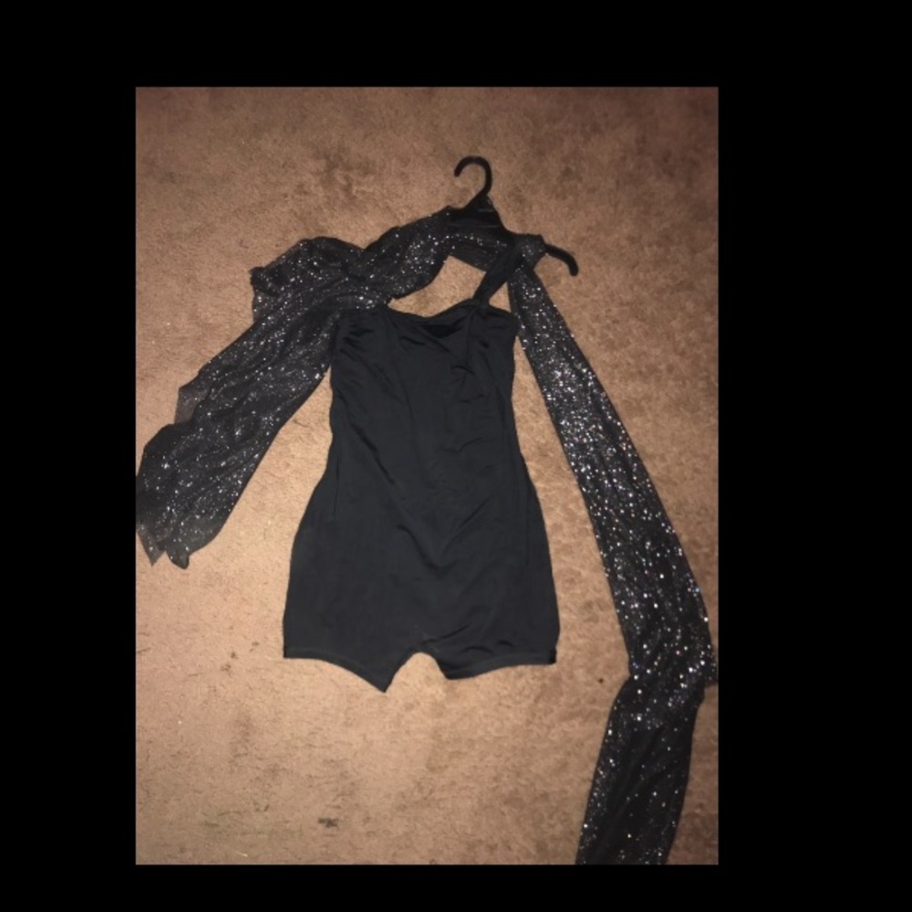 Black dance costume